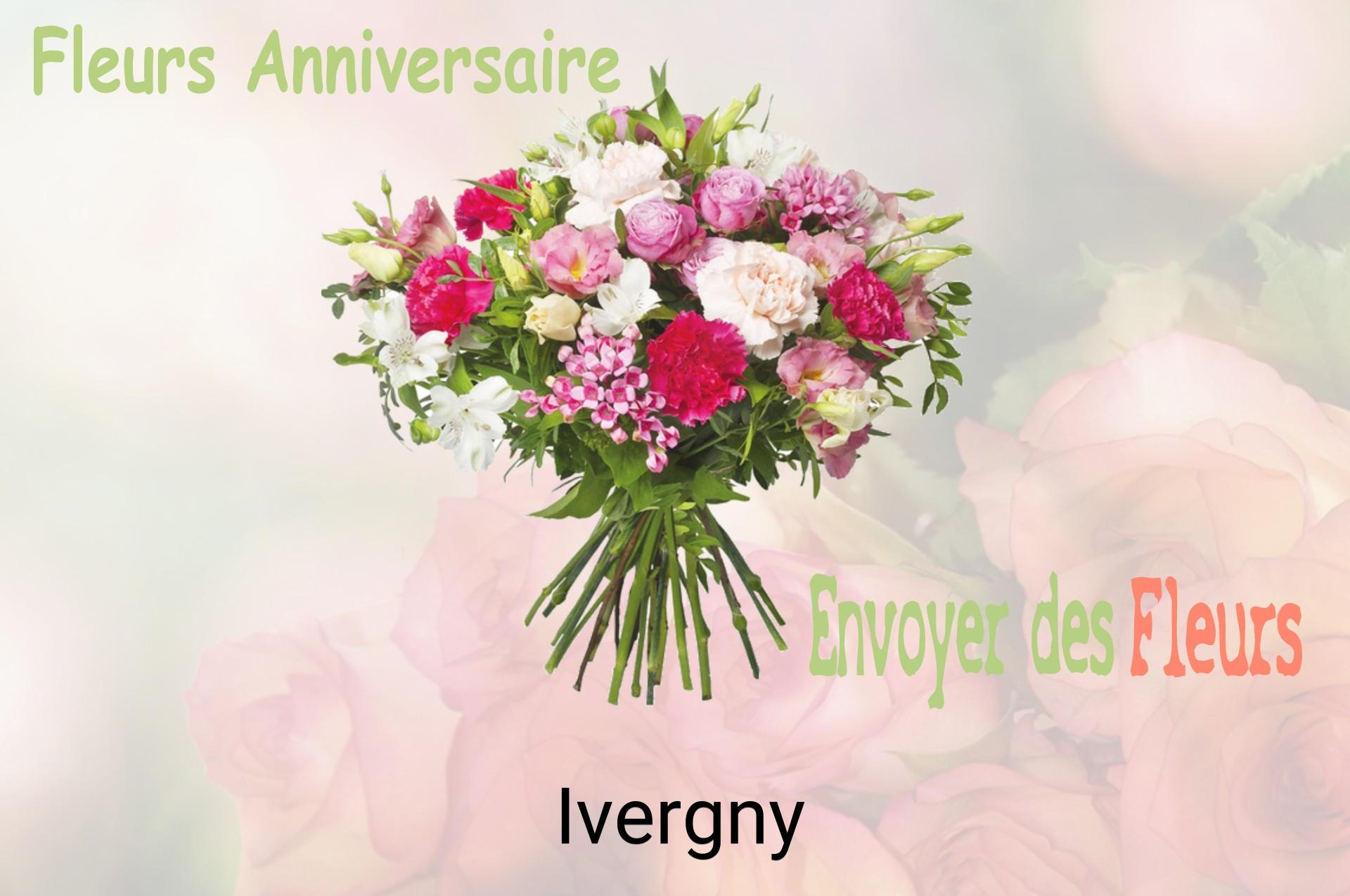 Bouquet de fleurs d’anniversaire livré à Ivergny